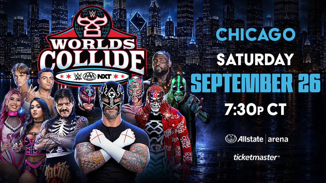 Resultados WWE x AAA Worlds Collide 26 de septiembre de 2026