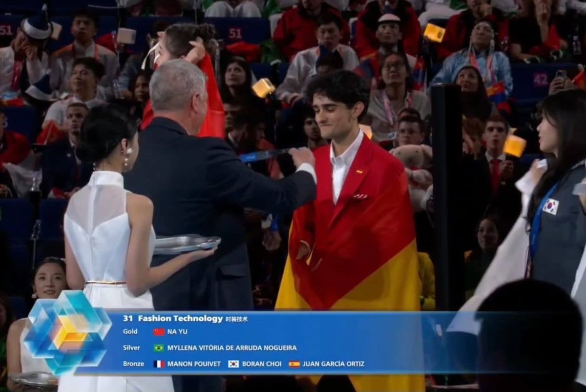 La Región obtiene bronce en Tecnología de la Moda en WorldSkills Shanghái 2026