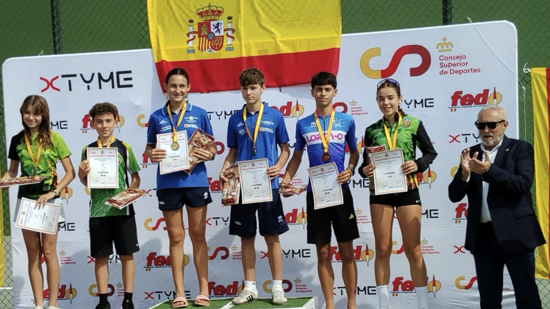 Lorca suma títulos nacionales en orientación con Iván Moreno e Iván Pérez