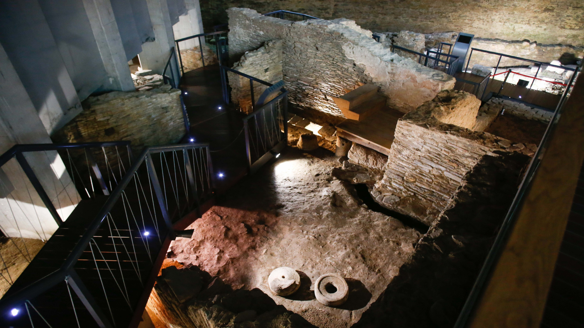Historia de Lugo se divulga desde antigua casa romana 'Quedamos no Mitreo'