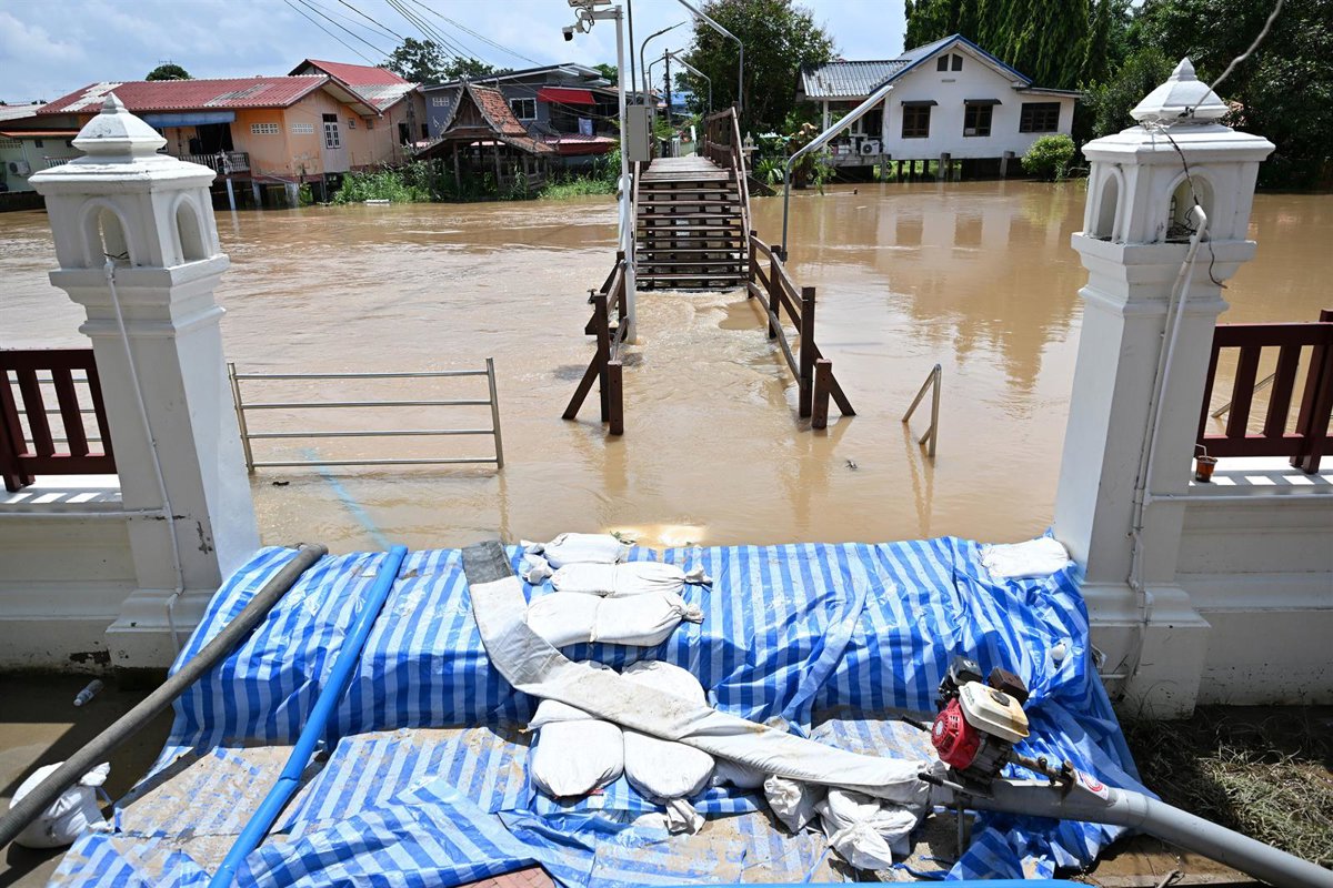 Mueren 22 personas por inundaciones en Tailandia