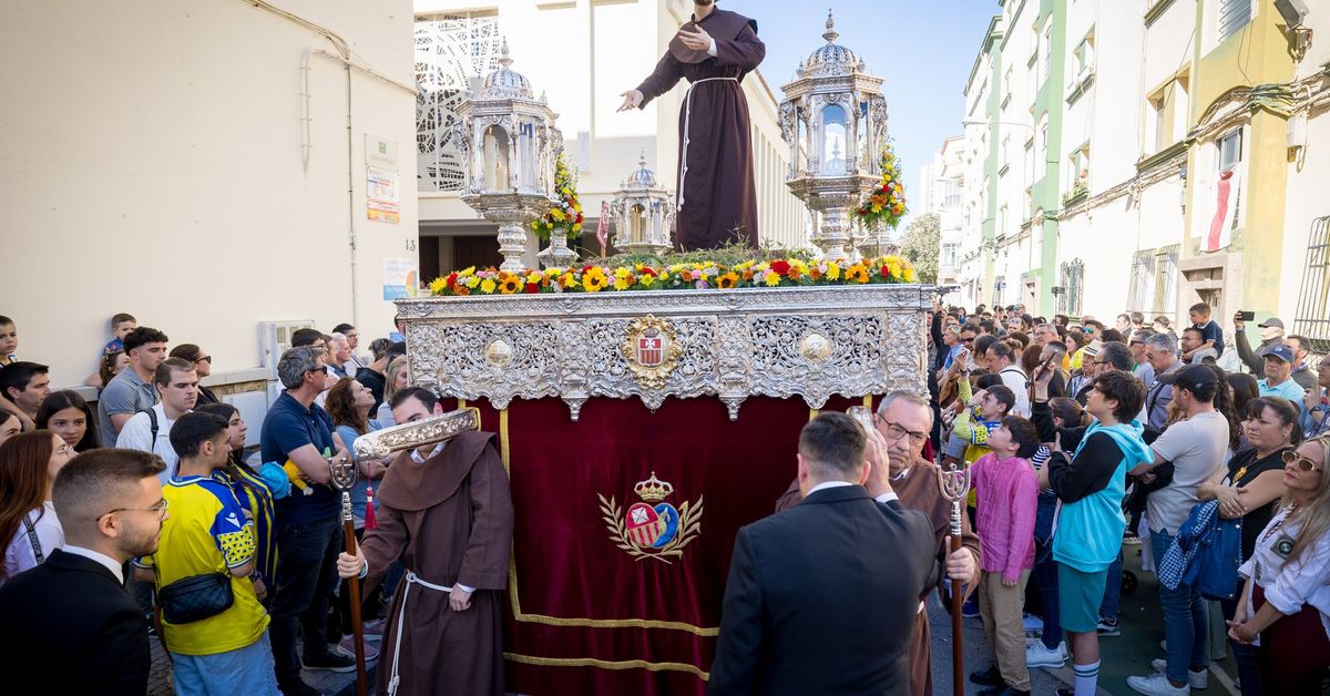 Procesión extraordinaria en Cádiz este fin de semana