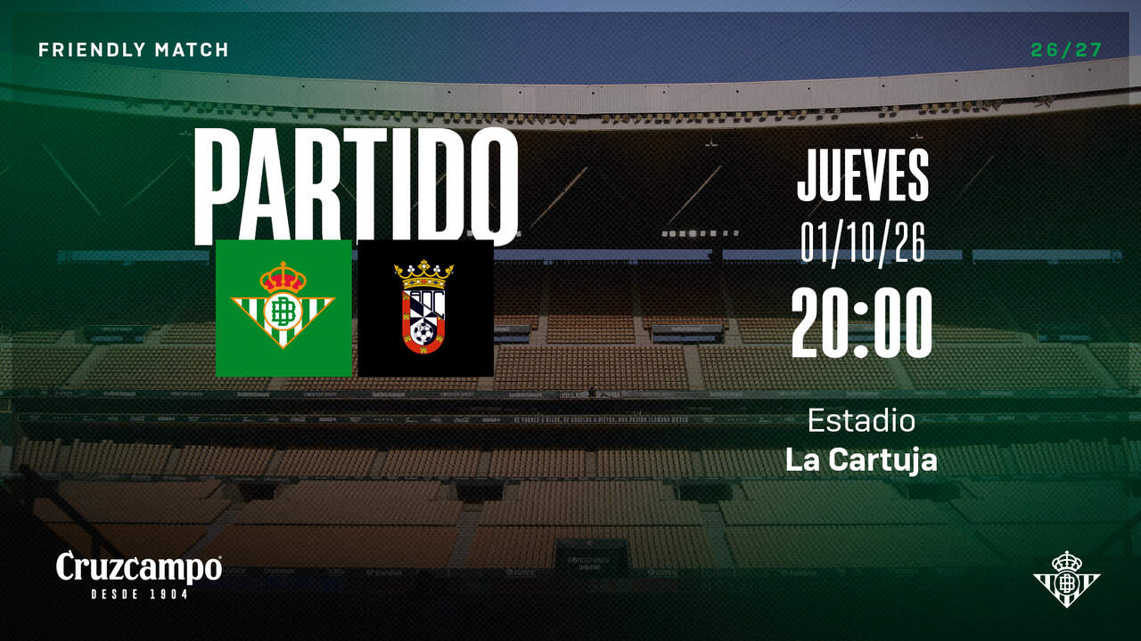 Real Betis y Ceuta aplazan amistoso programado para mañana