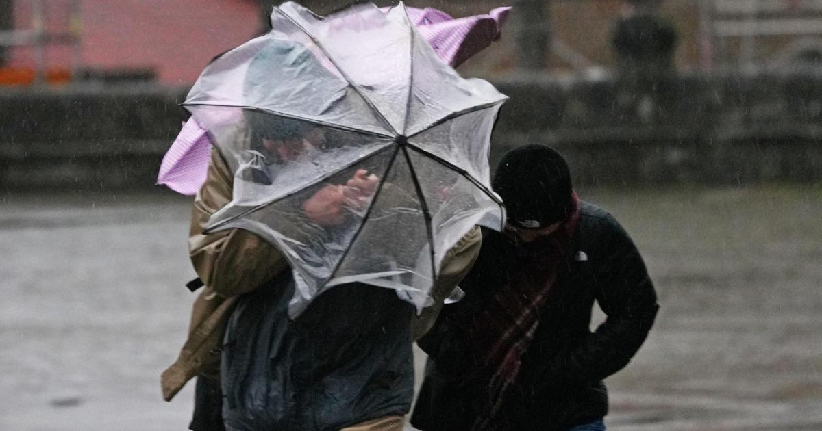 Inestabilidad y lluvia afectan primer fin de semana de octubre en 15 comunidades