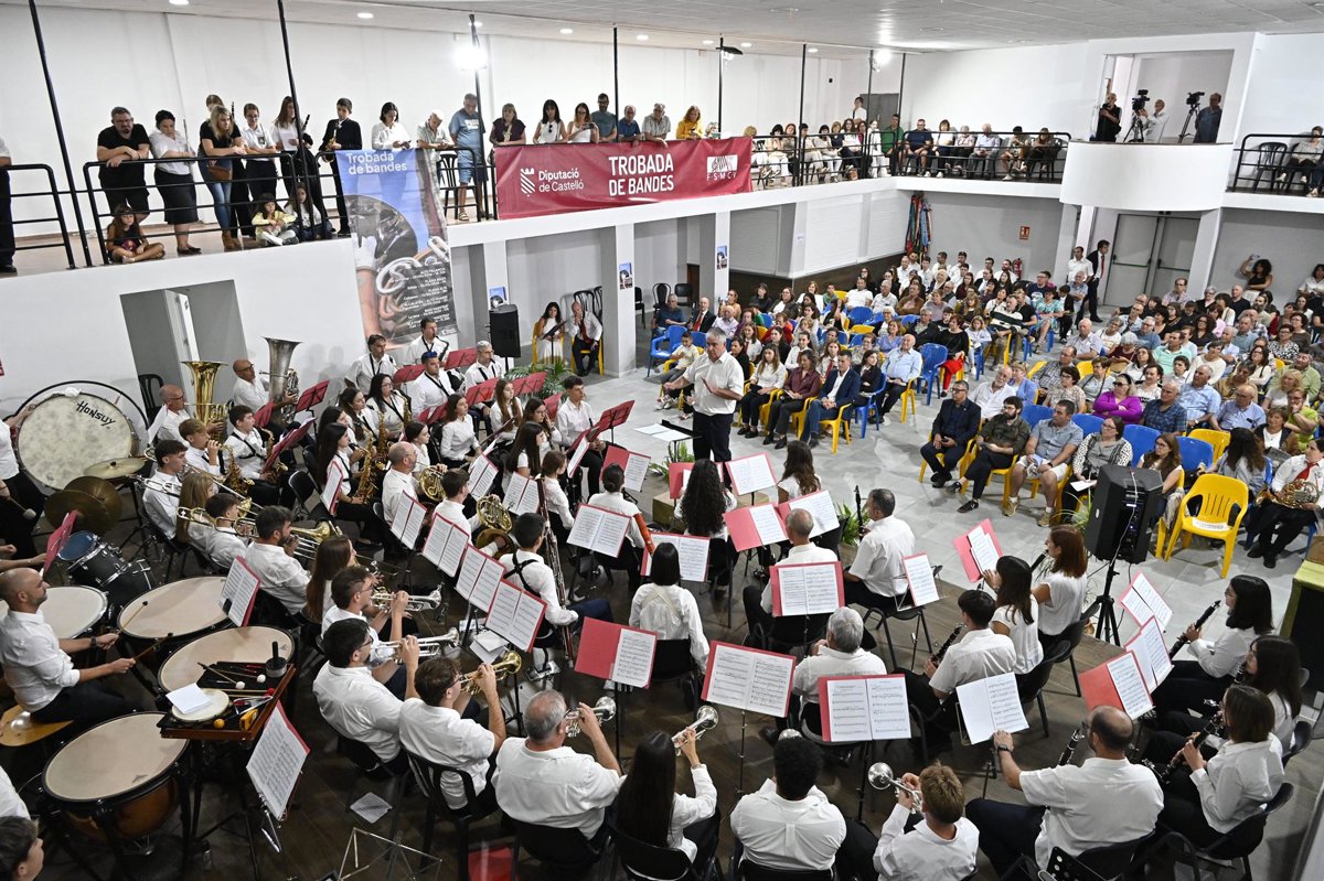 Más de 200 músicos participan en la XXXI Trobada de Bandes Els Ports-Alt Maestrat