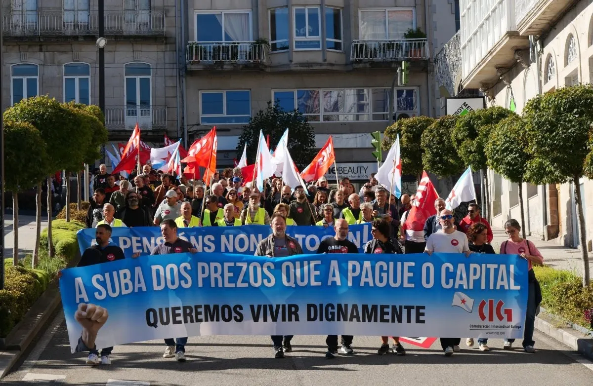 CIG prepara huelga general en Galicia para el 11 de noviembre y exige plan contra alza de precios