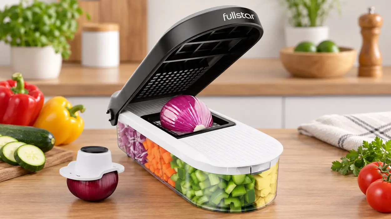 Oferta en cortador de verduras Fullstar Pro Core con 6 cuchillas