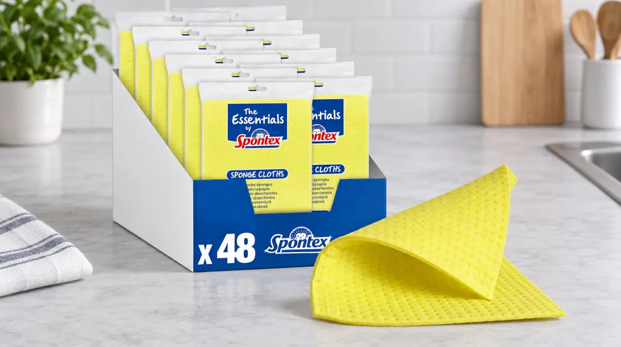 Oferta en pack de 48 bayetas absorbentes Spontex