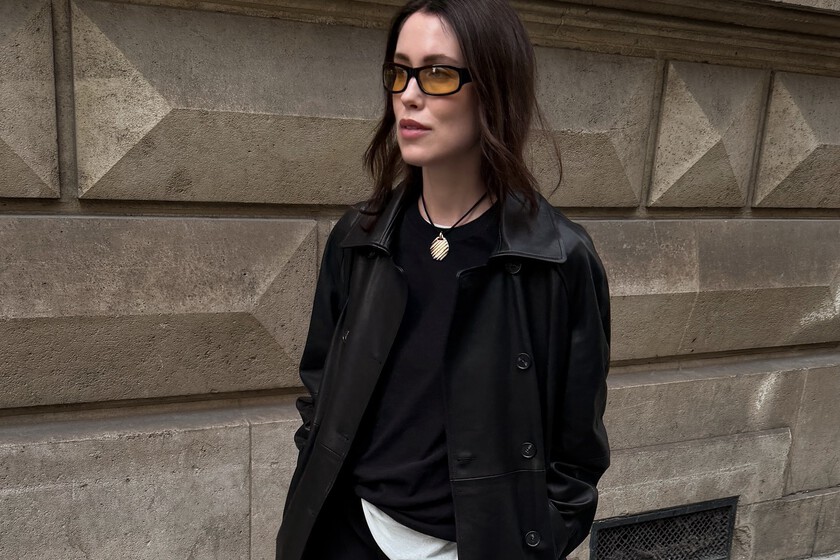 Blazer efecto piel de Lefties ideal para uso diario y elegante