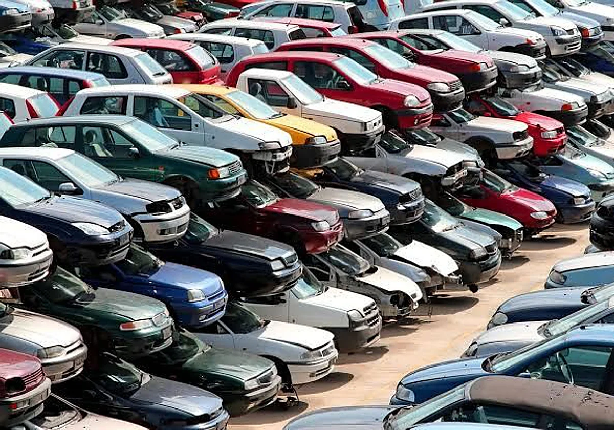 Coches chinos llegan a desguaces con dos o tres años de antigüedad