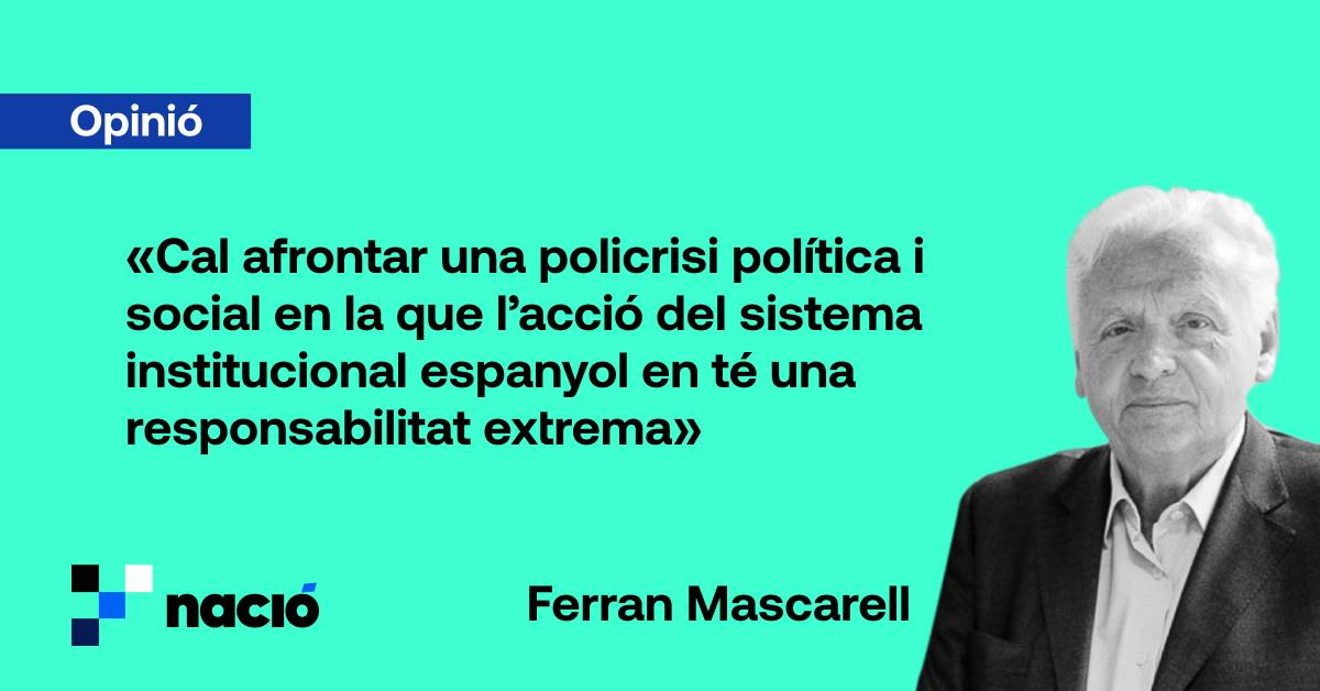 Tornar con sentido institucional
