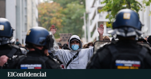 Policía desaloja edificio universitario ocupado por manifestantes en Nantes
