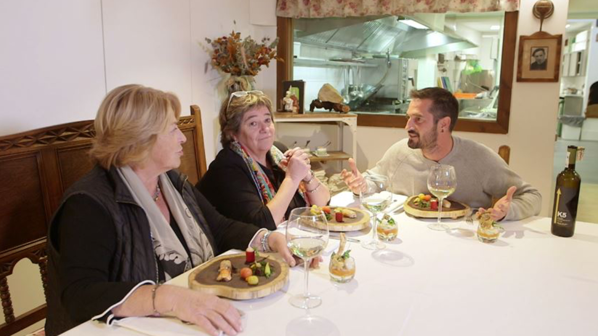 Restaurante de la tía Romero en Zarauz, menos conocido de Arguiñano