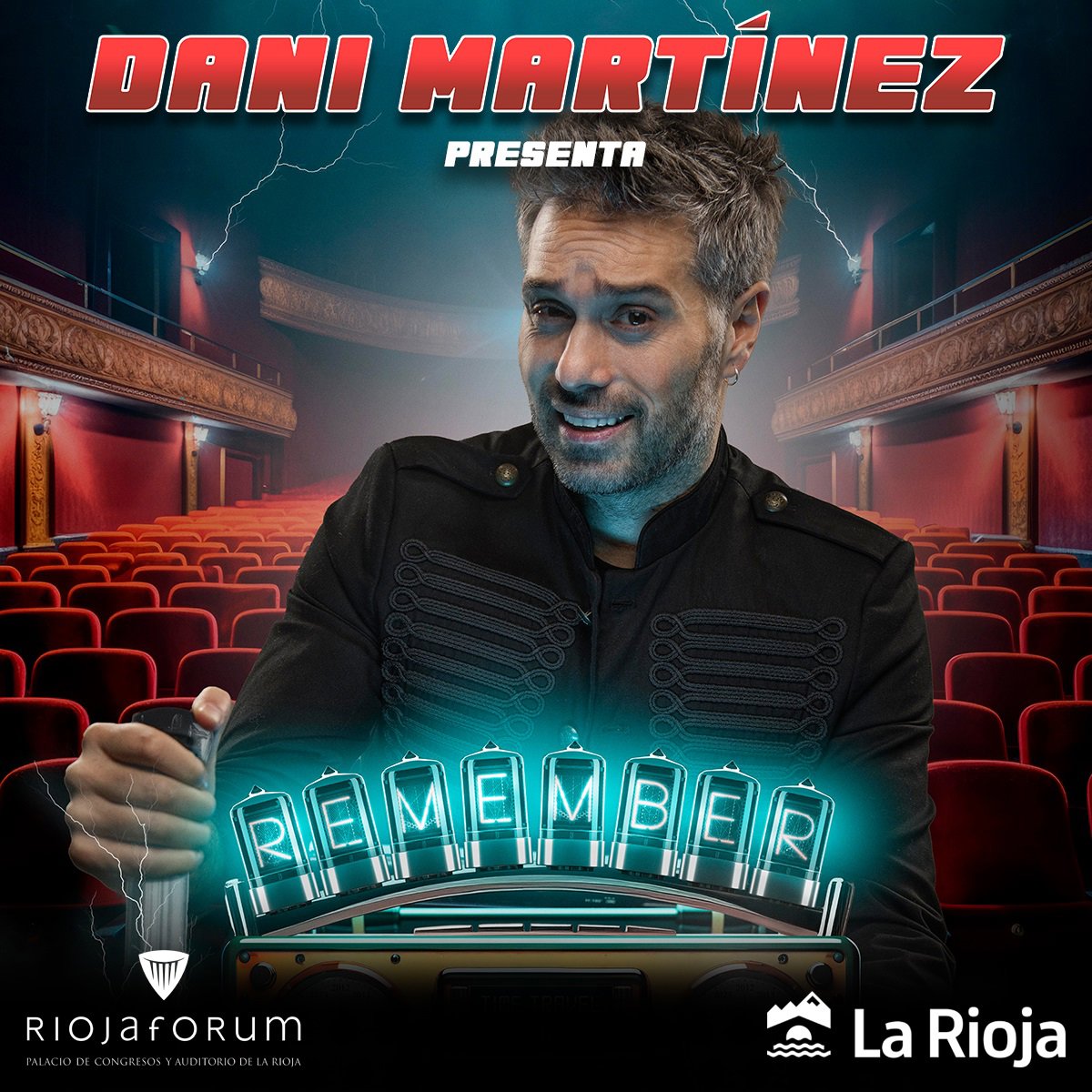 Dani Martínez presenta 'Remember' en el Palacio de Festivales