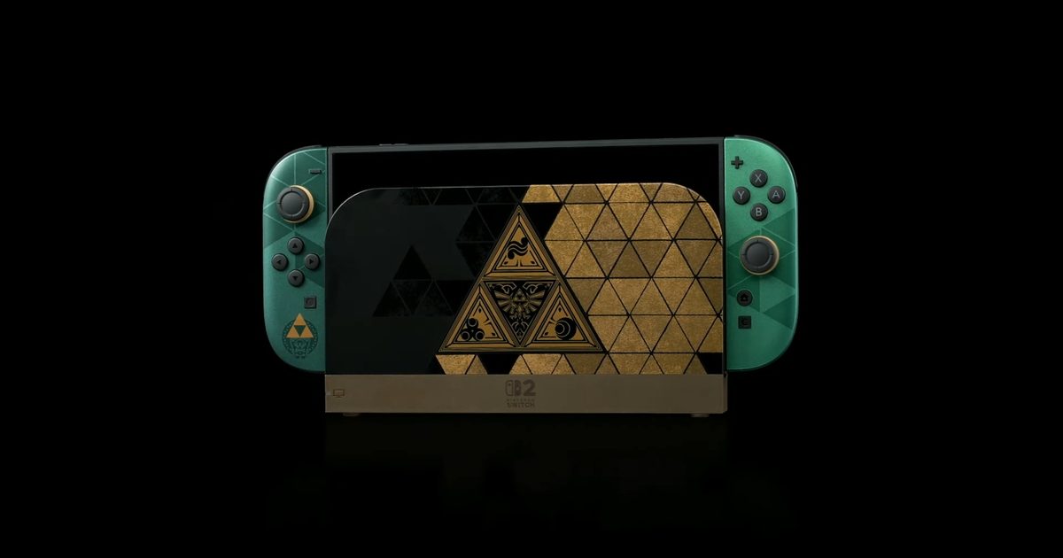 Algunas Nintendo Switch 2 y Pro Controller del 40º aniversario de Zelda tienen batería reemplazable
