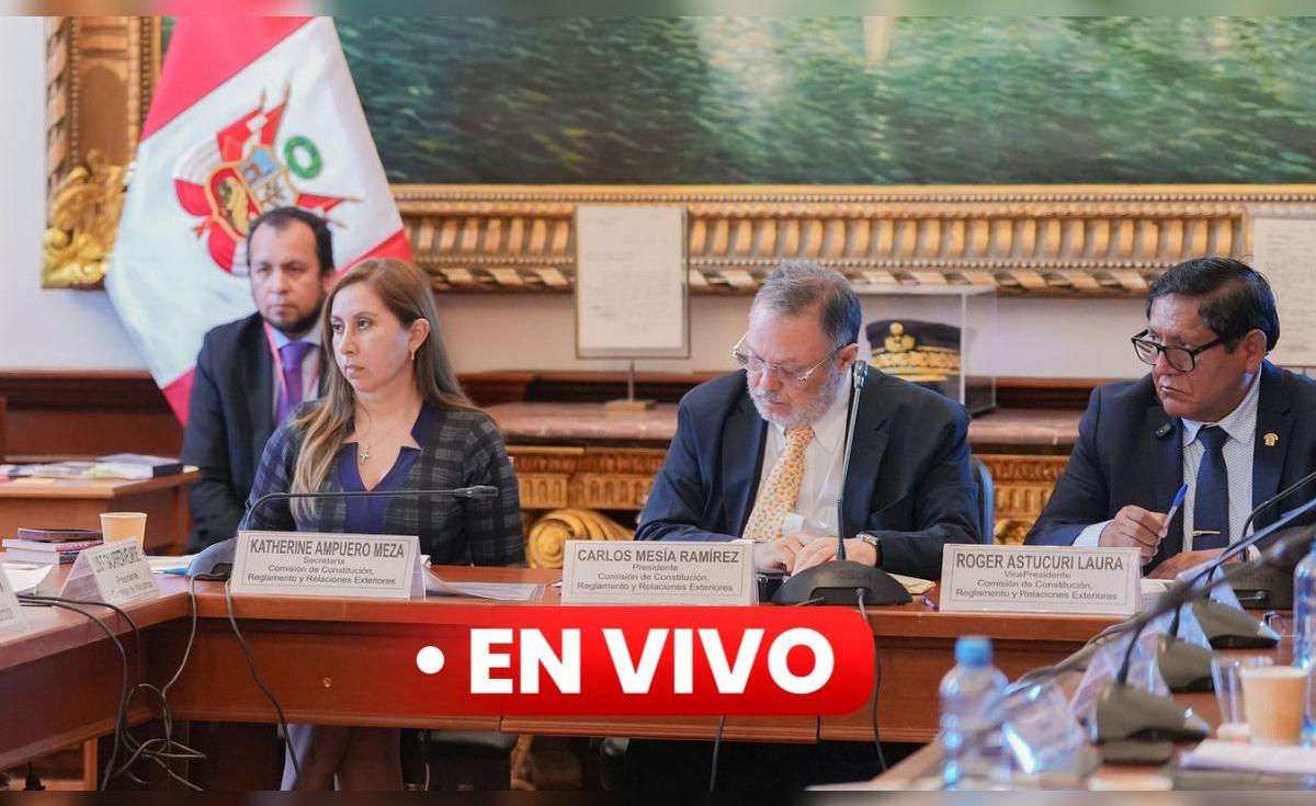 Senadores discuten dictamen sobre delegación de facultades en Comisión de Constitución