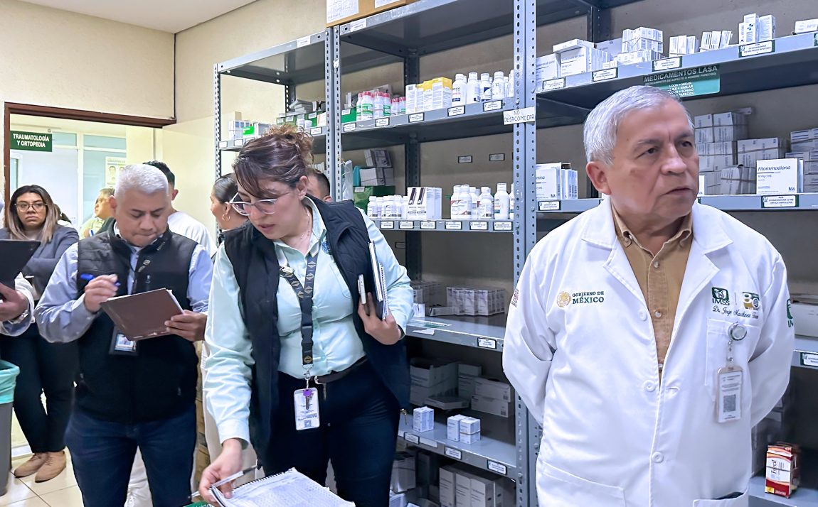 IMSS supervisa 166 de 277 hospitales y registra necesidades