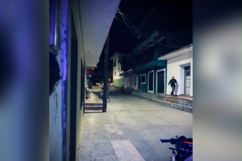 Disparos y despliegue policial por alerta de hombres armados en Íquira, Huila