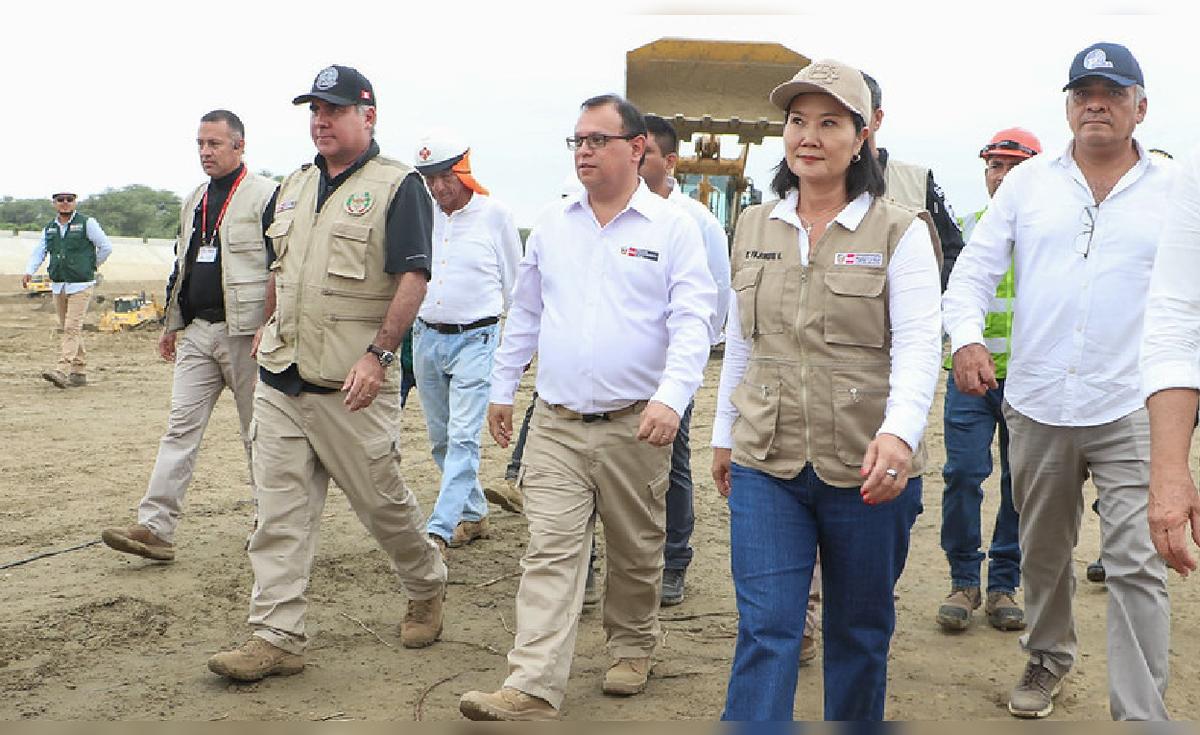 Keiko Fujimori sobre limpieza del río Piura ante riesgo climático