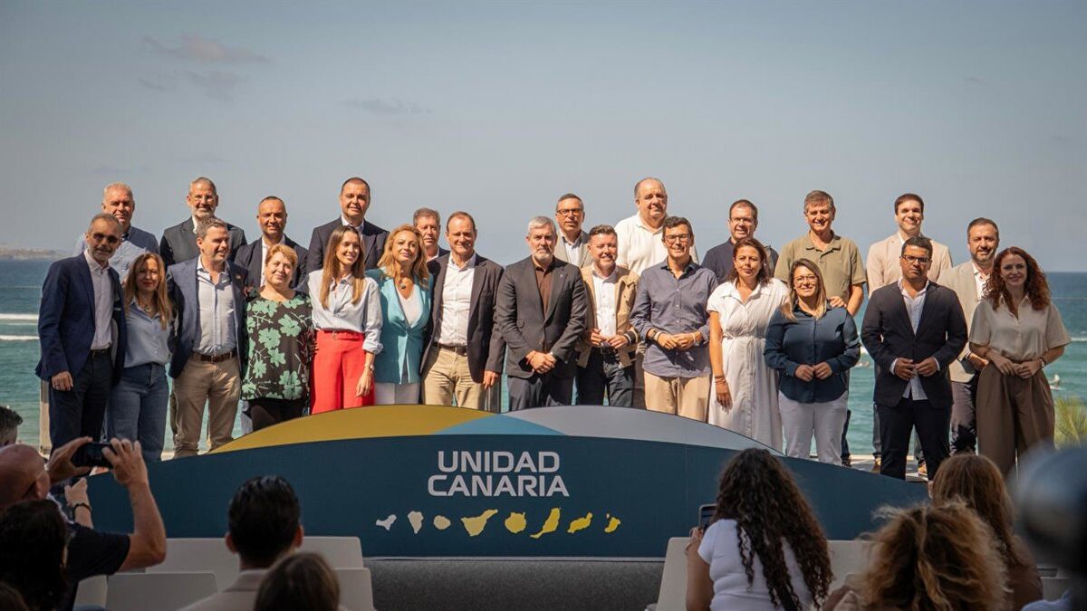Coalición Canaria forma alianza con veinte grupos electorales