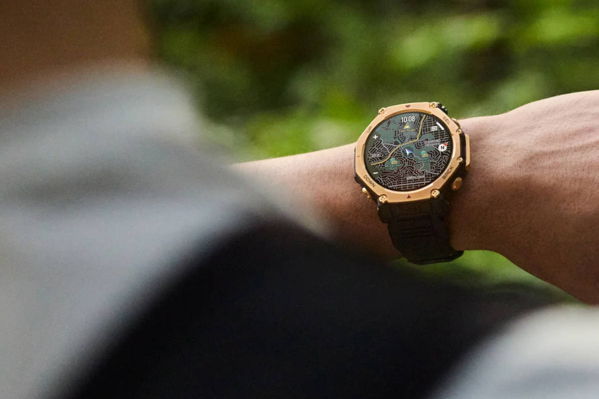 Amazfit T-Rex 3 Pro con GPS avanzado y mapas baja a 333,99 euros en Amazon