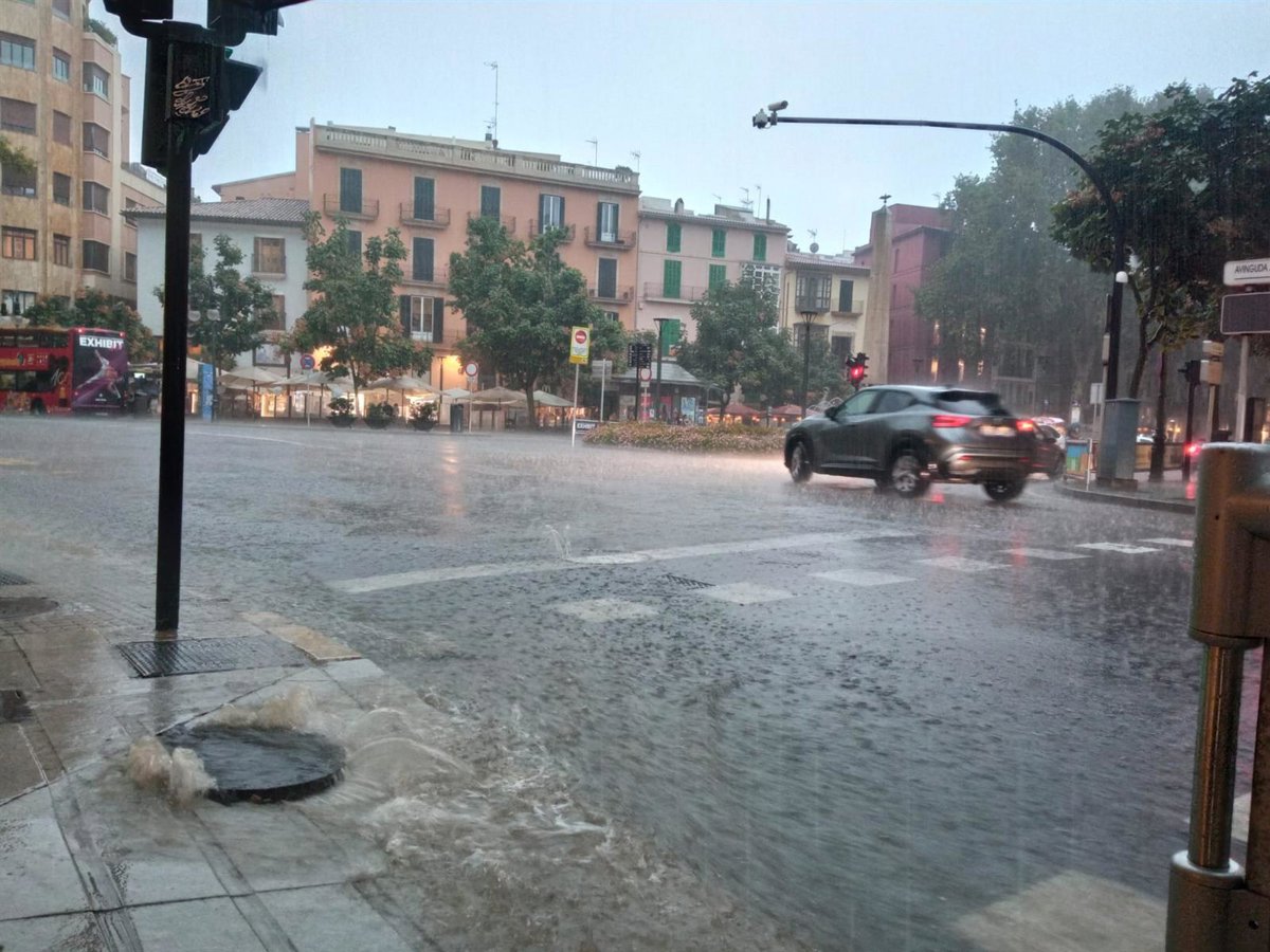 Emiten alerta ES-Alert en Mallorca por lluvias intensas