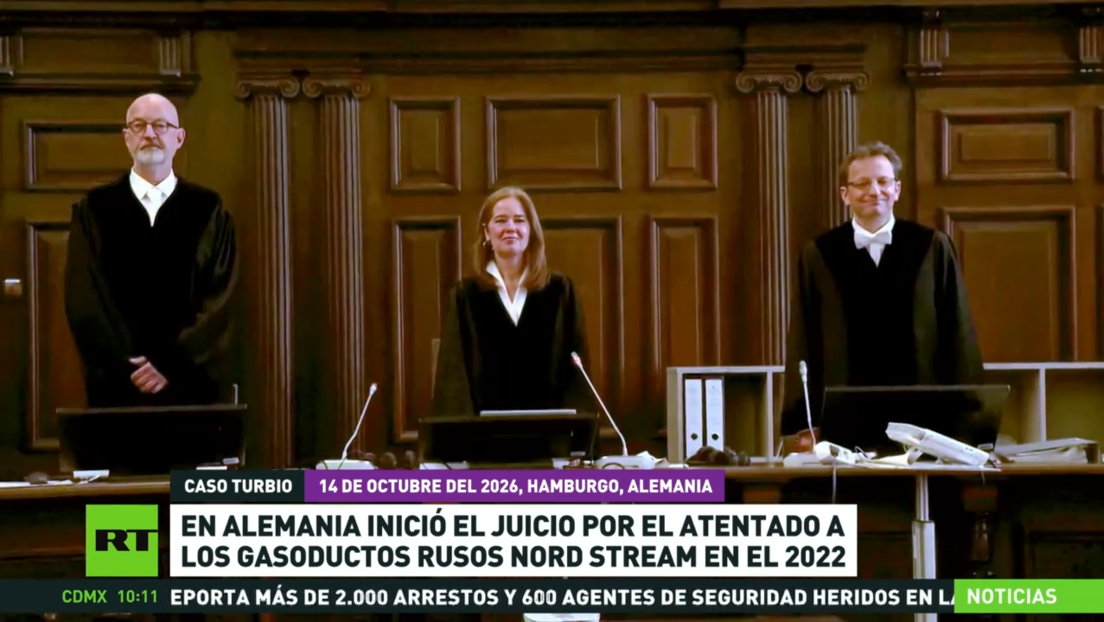 Inicia juicio en Alemania por atentado a gasoductos Nord Stream en 2022