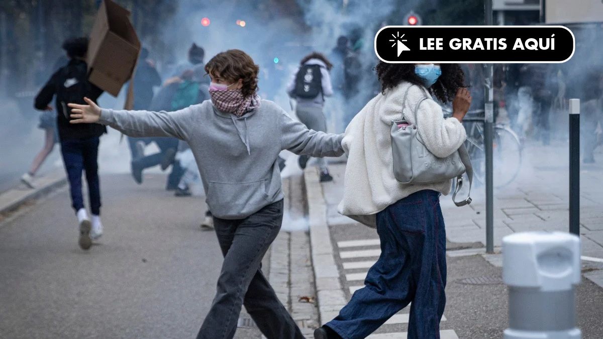 Menor pierde visión de un ojo tras disparo de gas lacrimógeno en Francia