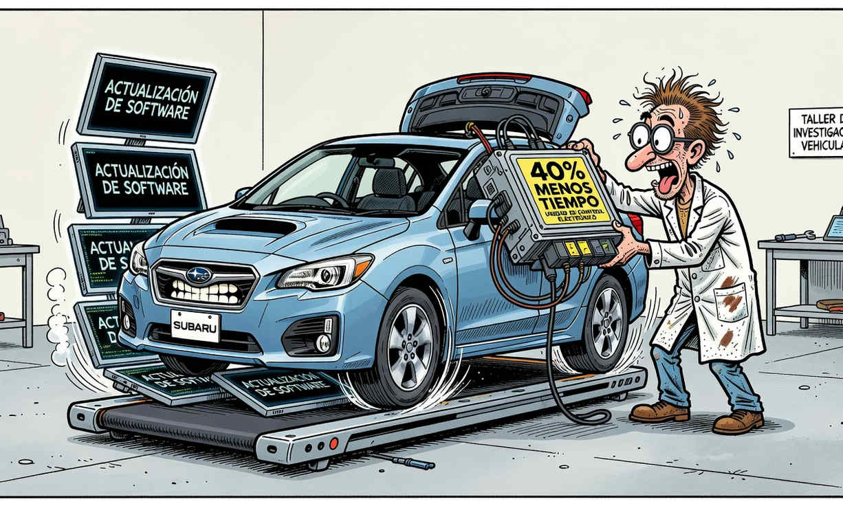Subaru desarrolla autos definidos por software y reduce desarrollo