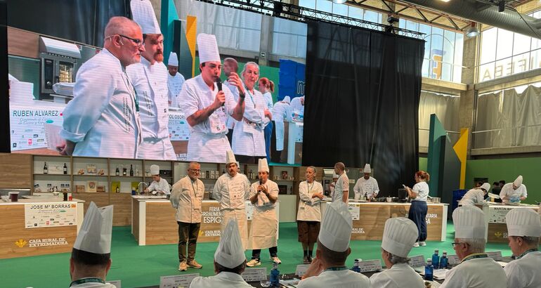 Carlos Cano y Mauricio Juan Piva reciben Premios Espiga Cocina Extremadura