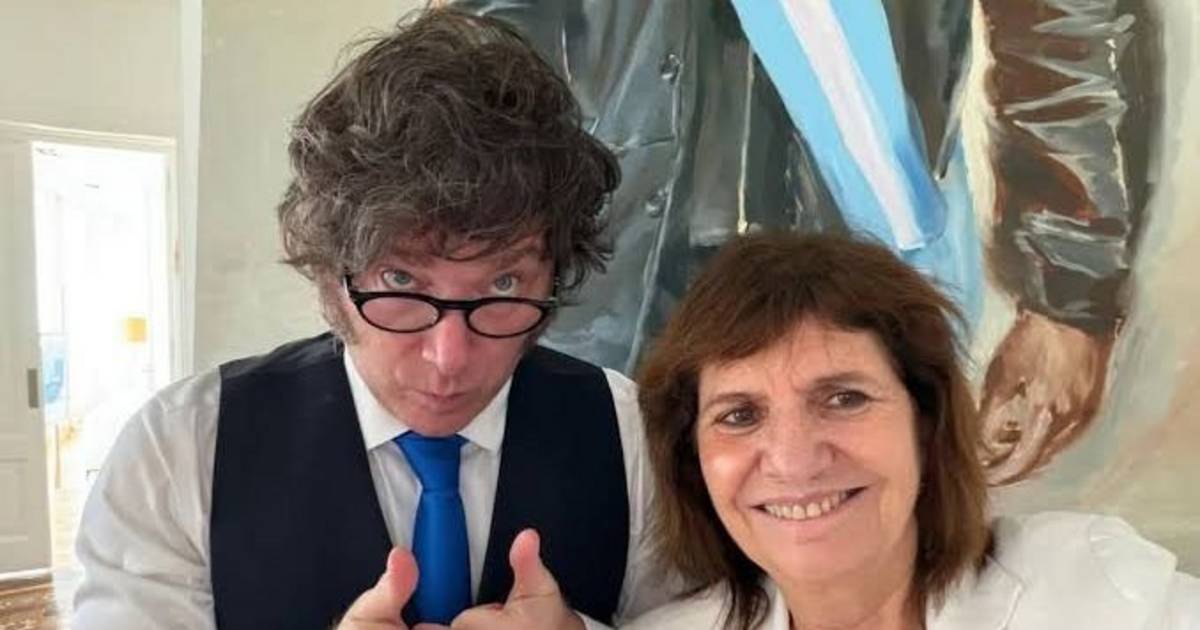 Milei reconoce que Patricia Bullrich está preparada para ser presidenta