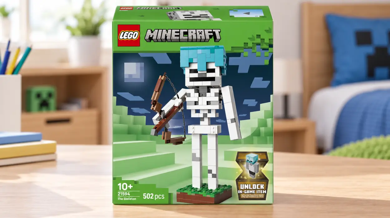 Set LEGO Minecraft El Esqueleto por 29,99€ con envío gratis