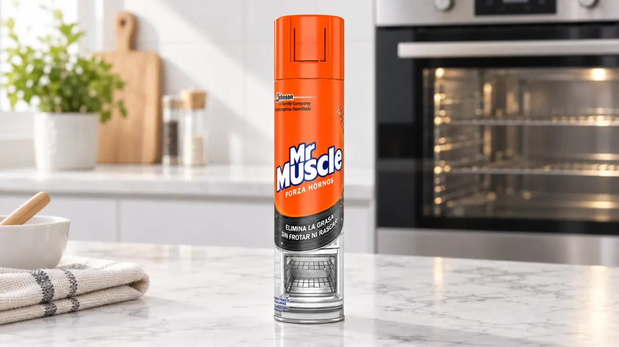 Limpiador en gel Mr Muscle Forza Hornos de 300 ml por 3,89€