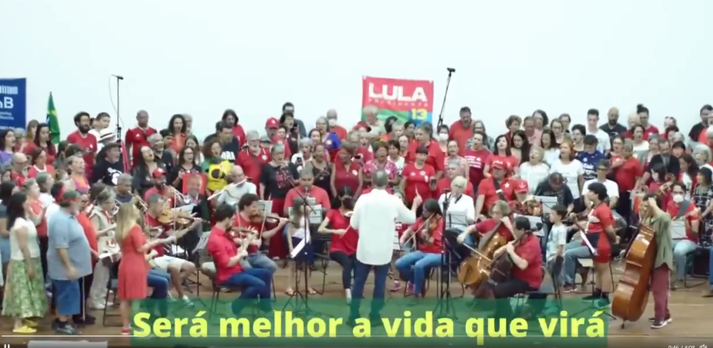 Campaña de @LulaOficial recibe apoyo del "Pueblo Unido" en portugués