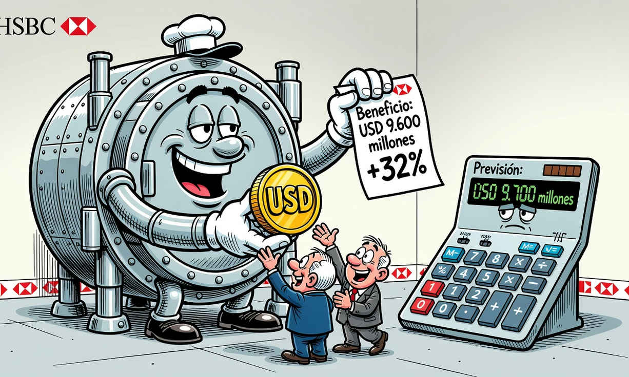 HSBC aumenta 32% su beneficio antes de impuestos y anuncia recompra de acciones