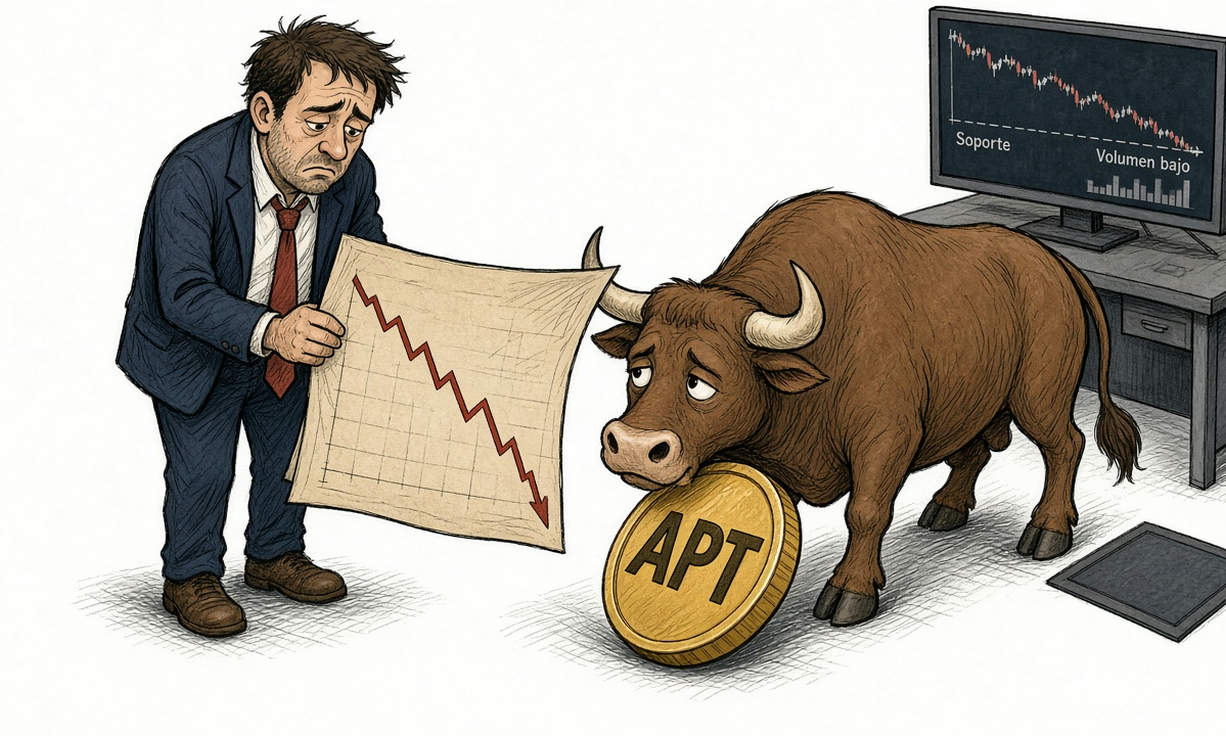 Aptos (APT) cae 2,68% y sigue bajo presión al 27 de octubre de 2026