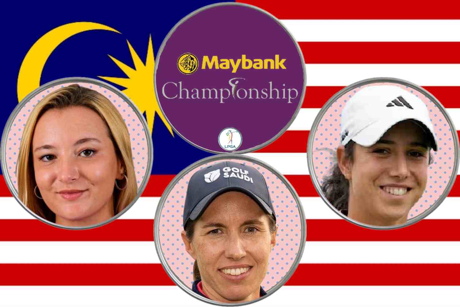 Tres españolas compiten en el Maybank Championship de la LPGA