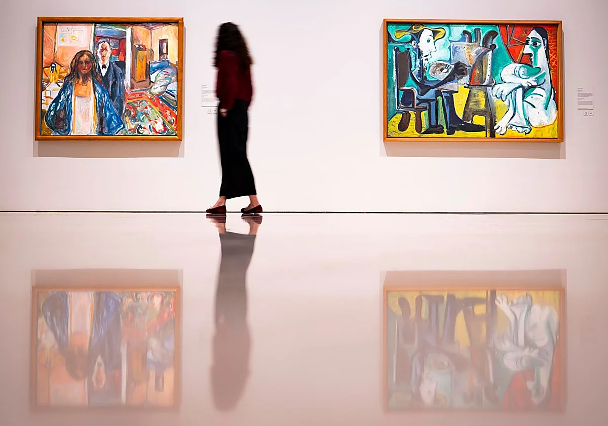 Exposición en Málaga sobre Picasso y Munch aborda temas de sexo y muerte