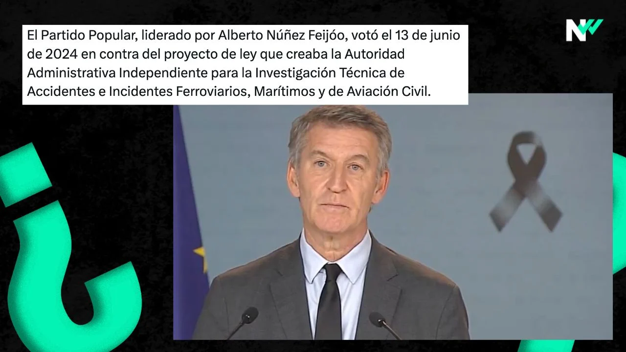 PP apoya autoridad independiente para accidentes de tren pero no norma por otros puntos