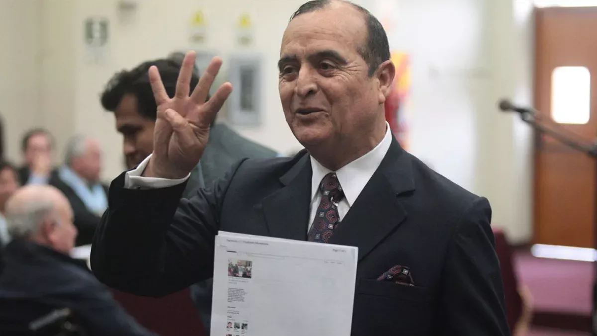 Anuncian posible liberación de Vladimiro Montesinos en noviembre